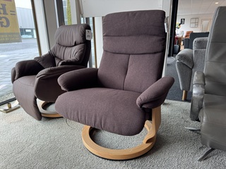 Relaxfauteuil, bruin
